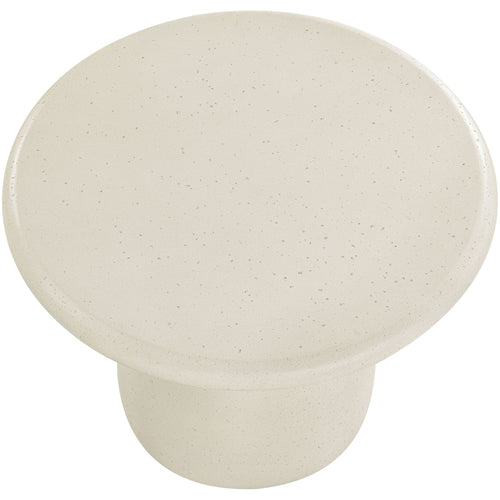 Emara Concrete And Fiberglass Indoor / Outdoor Coffee Table in Cream