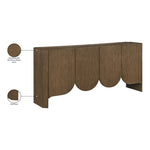 Ember Solid Wood Sideboard/Buffet in Brown