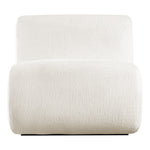 Akira Fabric Upholstered Accent Chair in Cream