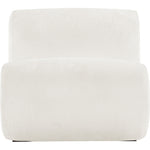 Akira Fabric Upholstered Accent Chair in Cream