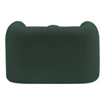 Emory Boucle Fabric Upholstered Chair in Green