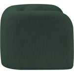 Emory Boucle Fabric Upholstered Chair in Green