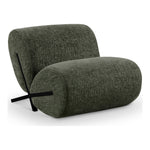 Akira Fabric Upholstered Accent Chair in Green