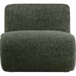 Akira Fabric Upholstered Accent Chair in Green
