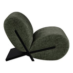 Akira Fabric Upholstered Accent Chair in Green