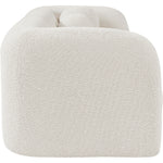 Emory 89" Boucle Fabric Upholstered Sofa in Cream