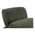 Akira Fabric Upholstered Accent Chair in Green