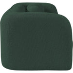 Emory 89" Boucle Fabric Upholstered Sofa in Green