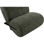 Akira Fabric Upholstered Accent Chair in Green