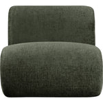Akira Fabric Upholstered Accent Chair in Green