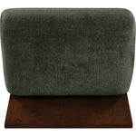 Akira Fabric Upholstered Accent Chair in Green