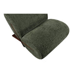 Akira Fabric Upholstered Accent Chair in Green