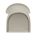 Blair Wood Upholstered Barstool in Stone