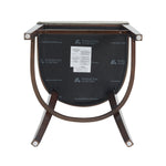 Blair Wood Upholstered Barstool in Stone