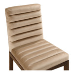 Evelyn Velvet Upholstered Dining Chair in Beige