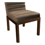 Evelyn Velvet Upholstered Dining Chair in Brown
