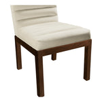 Evelyn Velvet Upholstered Dining Chair in Cream