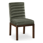 Evelyn Velvet Upholstered Dining Chair in Green