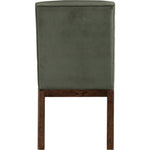 Evelyn Velvet Upholstered Dining Chair in Green