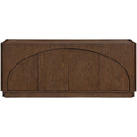 Everson Oak Veneer And Solid Wood Sideboard/Buffet in Brown