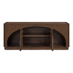 Everson Oak Veneer And Solid Wood Sideboard/Buffet in Brown