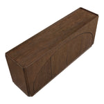 Everson Oak Veneer And Solid Wood Sideboard/Buffet in Brown