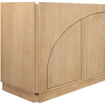 Everson Oak Veneer And Solid Wood Sideboard/Buffet in Natural