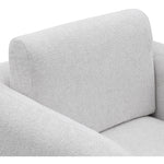 Alessandra Chenille Fabric Upholstered Swivel Accent Chair in Cream