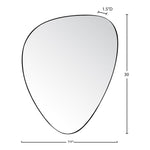 Finch Iron Frame Mirror in Black
