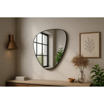Finch Iron Frame Mirror in Black