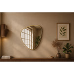 Finch Iron Frame Mirror in Gold