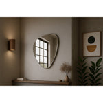 Finch Iron Frame Mirror in Silver