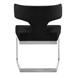Alexandra Velvet Upholstered Dining Chair in Black