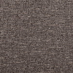 Fira Linen Textured Fabric Upholstered Queen Bed in Brown