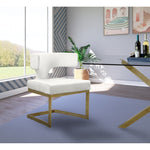 Alexandra Velvet Upholstered Dining Chair in Cream