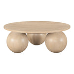 Fitch Oak Veneer Coffee Table in Natural