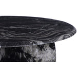 Formentera Marble Coffee Table in Black