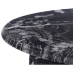 Formentera Marble Coffee Table in Black