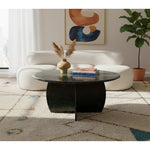 Formentera Marble Coffee Table in Green