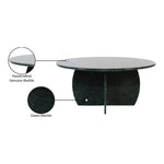 Formentera Marble Coffee Table in Green