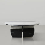 Formentera Marble Coffee Table in Panda