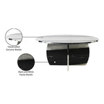Formentera Marble Coffee Table in Panda