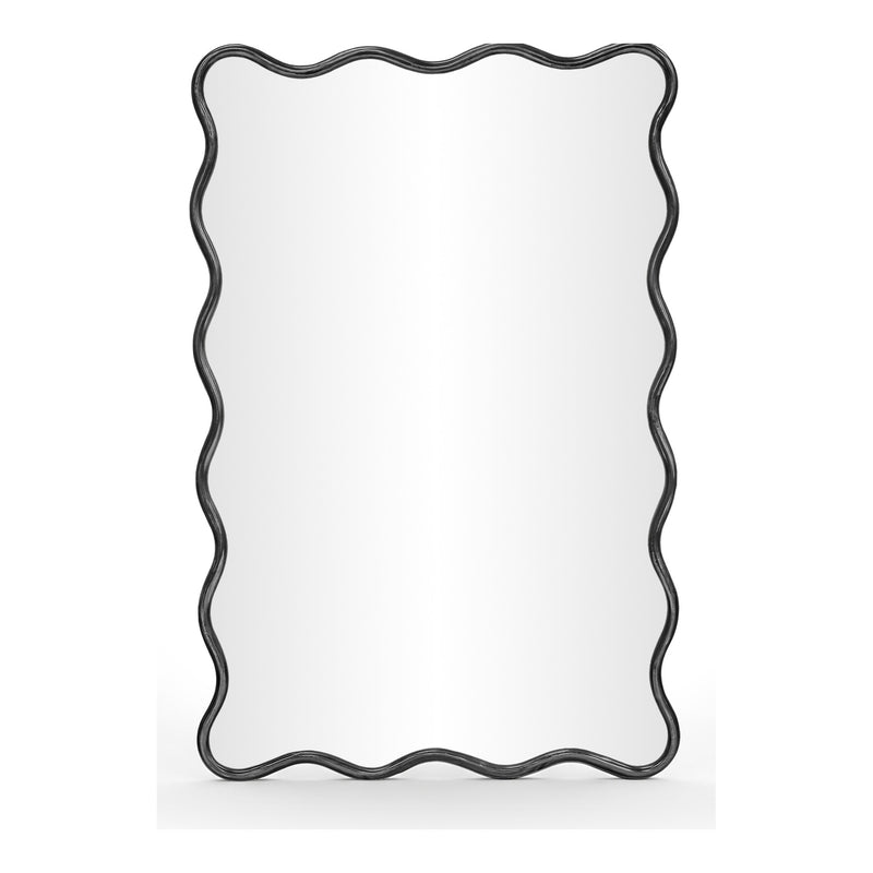 Foundry Iron Mirror in Black