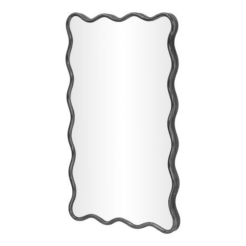Foundry Iron Mirror in Black