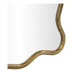 Foundry Iron Mirror in Gold