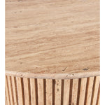 Genoa Travertine Coffee Table in Natural