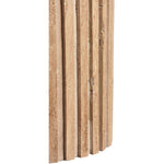 Genoa Travertine End Table in Natural