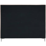 Geri Velvet Upholstered King Bed in Pink
