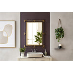 Ghost Acrylic And Metal Frame Mirror in Gold