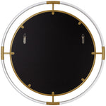 Ghost Acrylic And Metal Frame Mirror in Gold